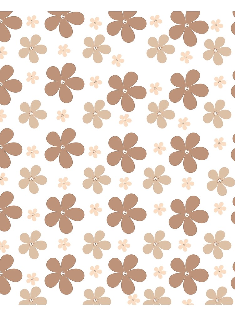 Flower Garden Brown by AngelDaisyDotCo T-Shirts, Hoodie, Sweatshirt | BlankRebels.com (Image 2)