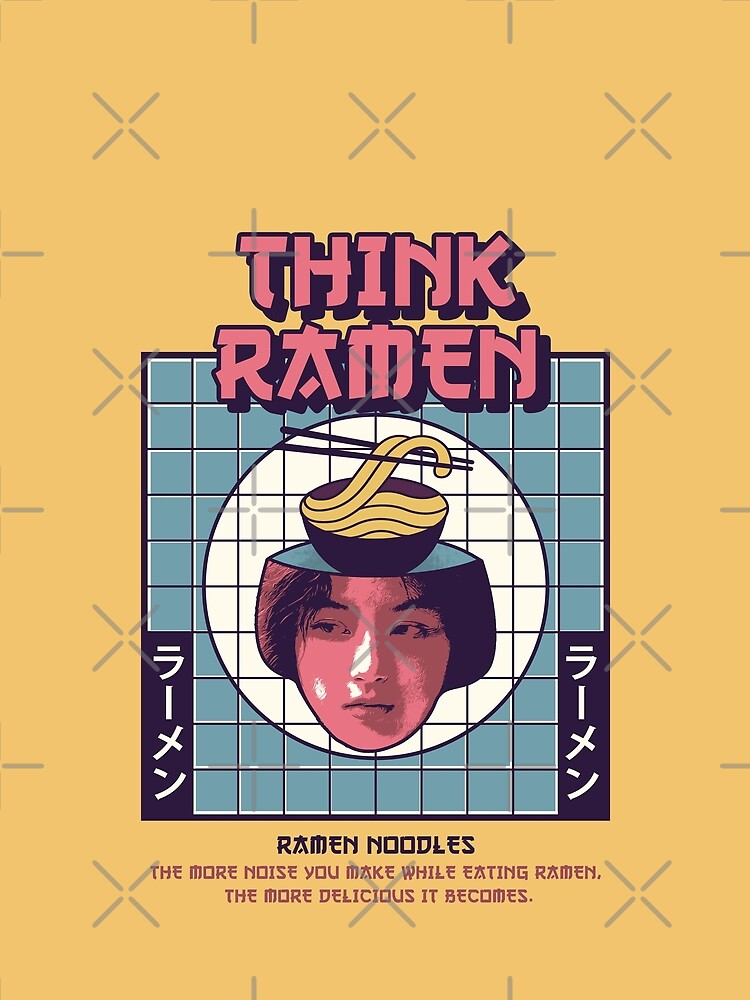 Think Ramen - Think Noodles by AanmahStore T-Shirts, Hoodie, Sweatshirt | BlankRebels.com (Image 2)