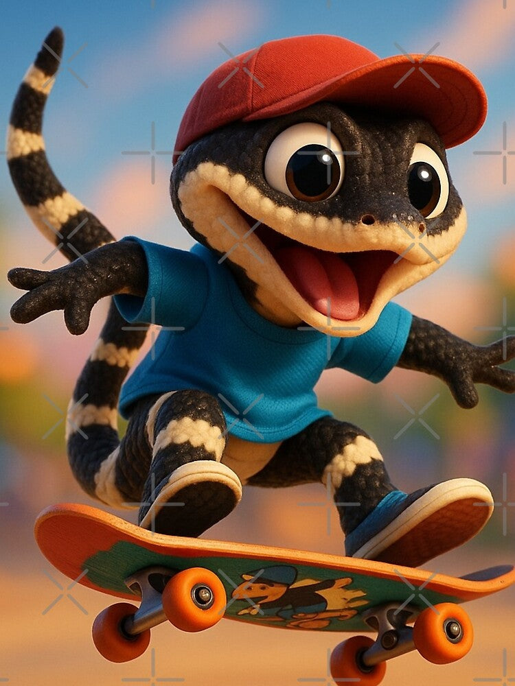Skater Malayan Krait Snake by Sillytoe T-Shirts, Hoodie, Sweatshirt | BlankRebels.com (Image 2)