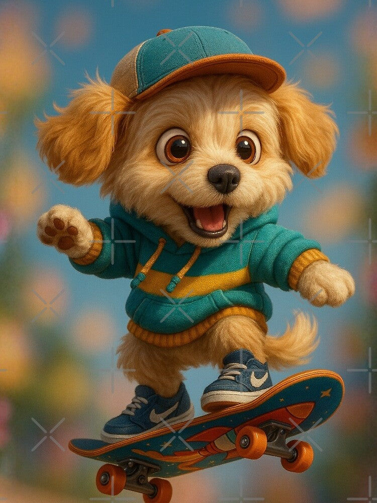 Skater Malteagle by Sillytoe T-Shirts, Hoodie, Sweatshirt | BlankRebels.com (Image 2)