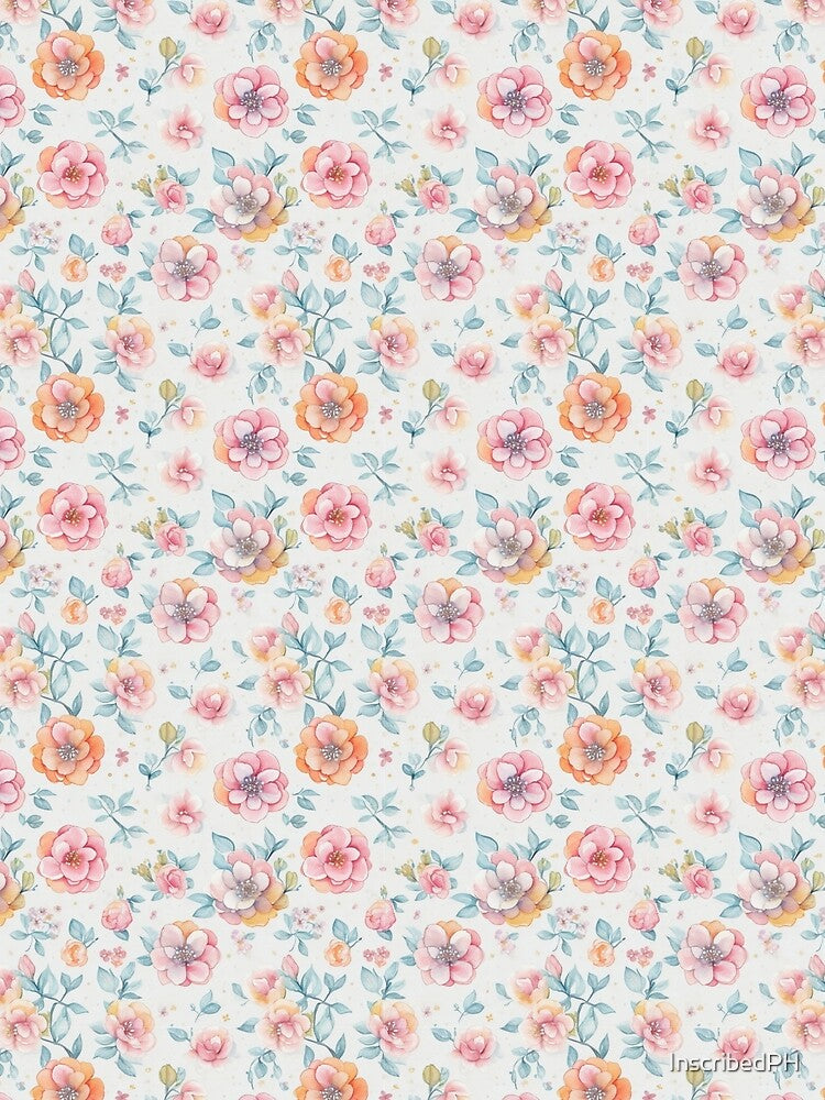 Floral, Flower, Botanical, Cute Floral Design by InscribedPH T-Shirts, Hoodie, Sweatshirt | BlankRebels.com (Image 2)
