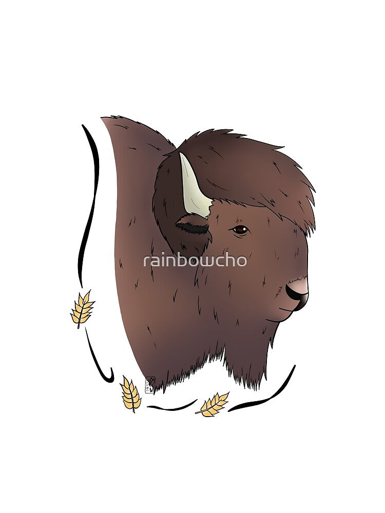 Powerful bison by rainbowcho T-Shirts, Hoodie, Sweatshirt | BlankRebels.com (Image 2)