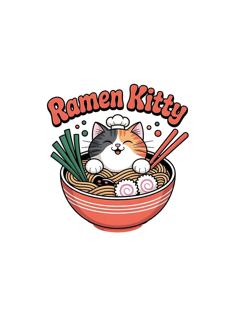 Cat and Ramen Kitten by Uglyandcute T-Shirts, Hoodie, Sweatshirt | BlankRebels.com (Image 2)