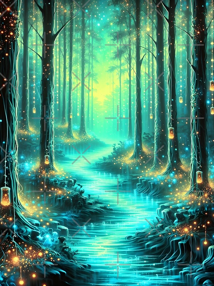 Ethereal Forest of Time by AnmitsuArt T-Shirts, Hoodie, Sweatshirt | BlankRebels.com (Image 2)