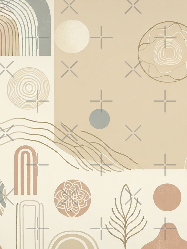 Boho Abstract Background - 20 by Acabee T-Shirts, Hoodie, Sweatshirt | BlankRebels.com (Image 2)