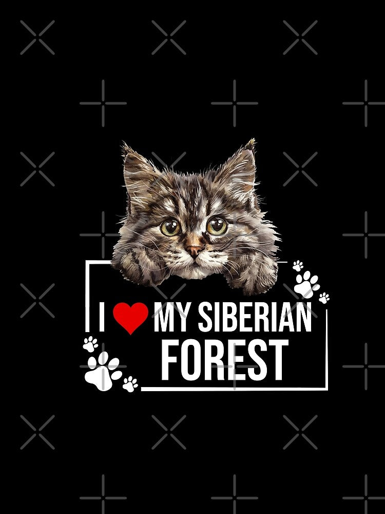 I Love My Siberian Forest Cat by TheAnimalZ00 T-Shirts, Hoodie, Sweatshirt | BlankRebels.com (Image 2)