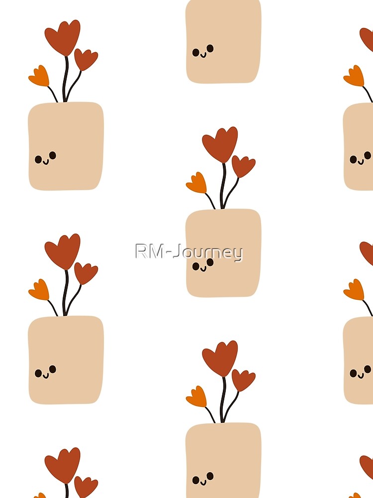 Minimalist Plant Pot Drawing | Cute and Simple Art by RM-Journey T-Shirts, Hoodie, Sweatshirt | BlankRebels.com (Image 2)