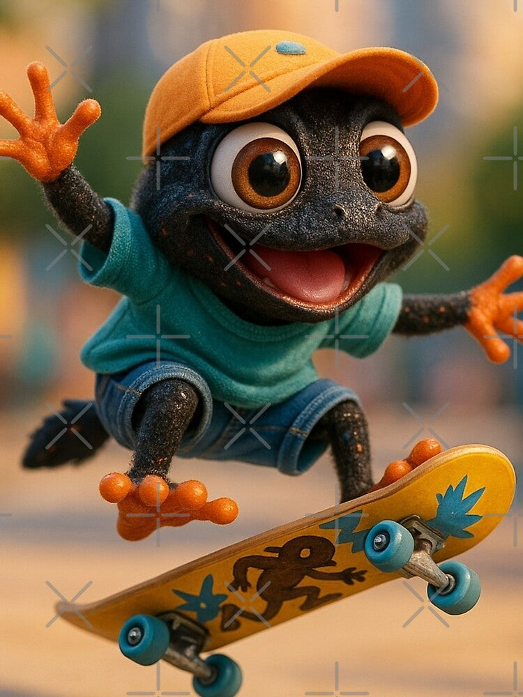 Skater Monte Iberia Eleuth Frog by Sillytoe T-Shirts, Hoodie, Sweatshirt | BlankRebels.com (Image 2)