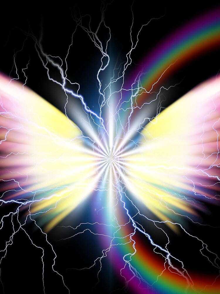 Rainbow angel butterfly by Zip-Zup T-Shirts, Hoodie, Sweatshirt | BlankRebels.com (Image 2)