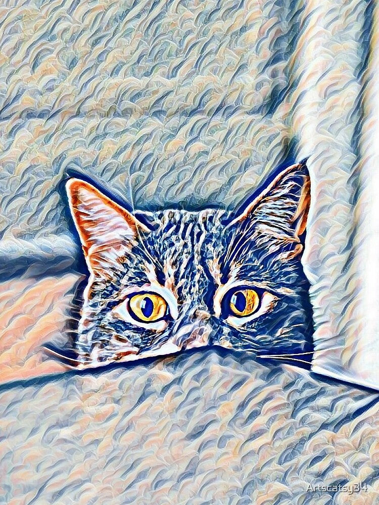 Portrait of a cat by Artscatsy34 T-Shirts, Hoodie, Sweatshirt | BlankRebels.com (Image 2)