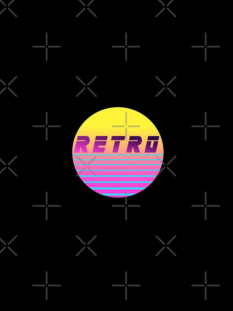 RETRO WAVE,STYLE SYNTH WAVE 80S Theme, Pattern by enigma3a