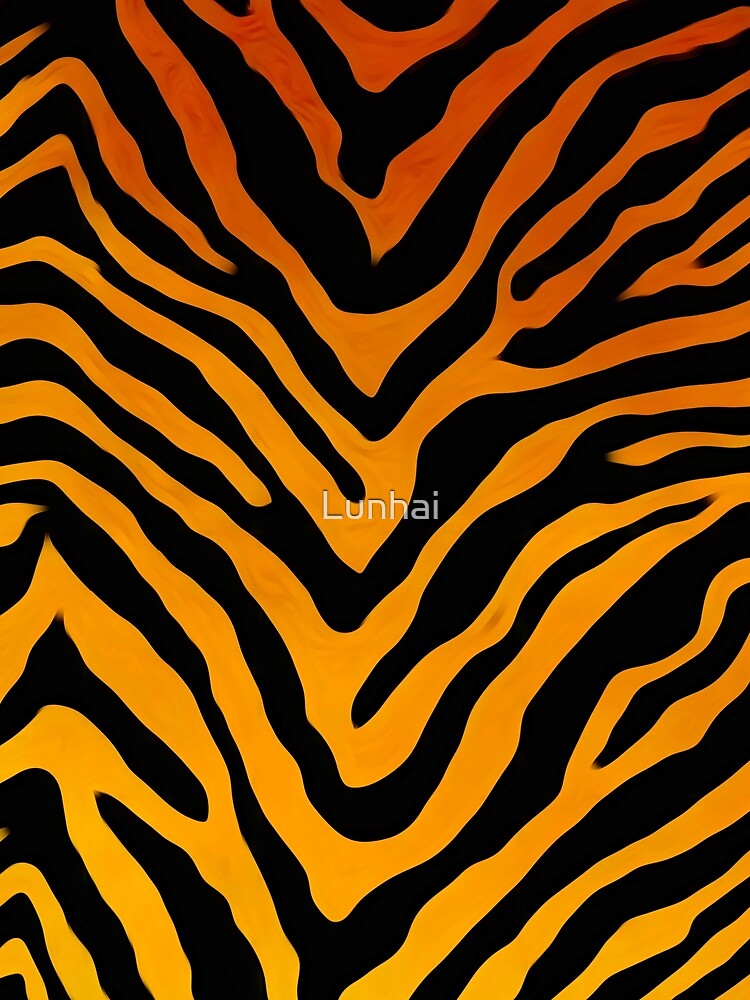 Animal Print Tiger by Lunhai T-Shirts, Hoodie, Sweatshirt | BlankRebels.com (Image 2)
