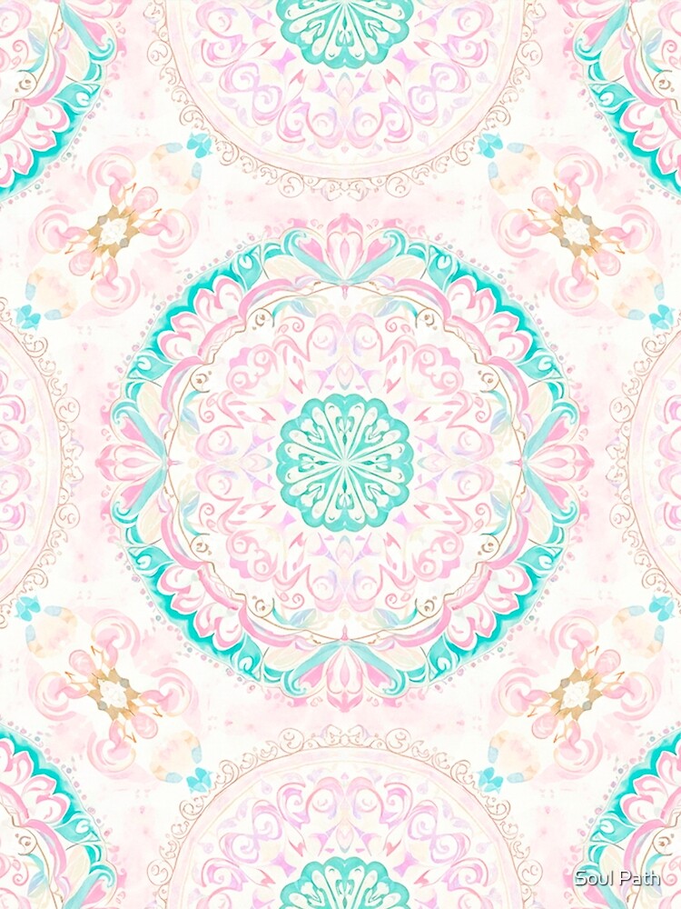 Pastel Mandala Seamless Pattern T-Shirts, Hoodie, Sweatshirt