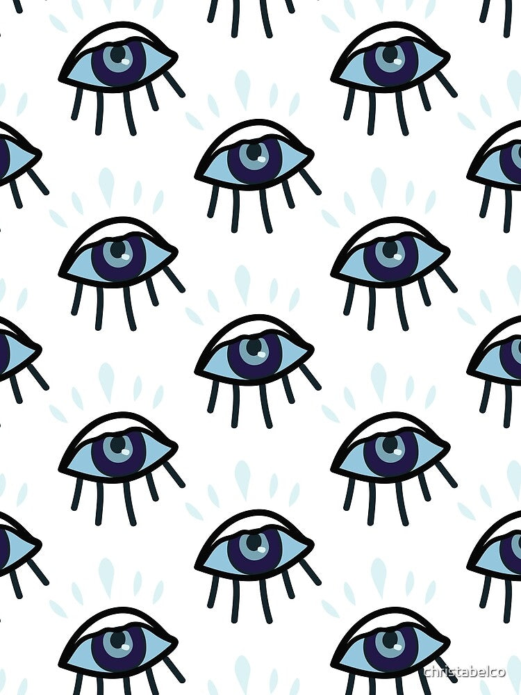 Evil Eye Pattern by christabelco T-Shirts, Hoodie, Sweatshirt | BlankRebels.com (Image 2)