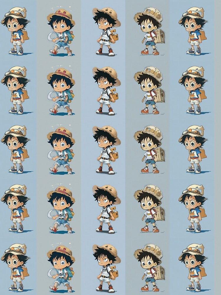 cute cartoon Luffy by OyoNiYoShop T-Shirts, Hoodie, Sweatshirt | BlankRebels.com (Image 2)