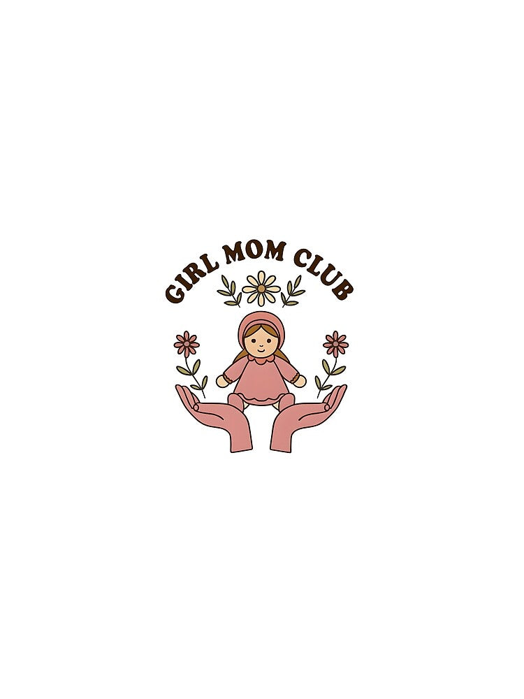 Girl Mom Club – For the Proud Girl Mama by GoxyVision T-Shirts, Hoodie, Sweatshirt | BlankRebels.com (Image 2)