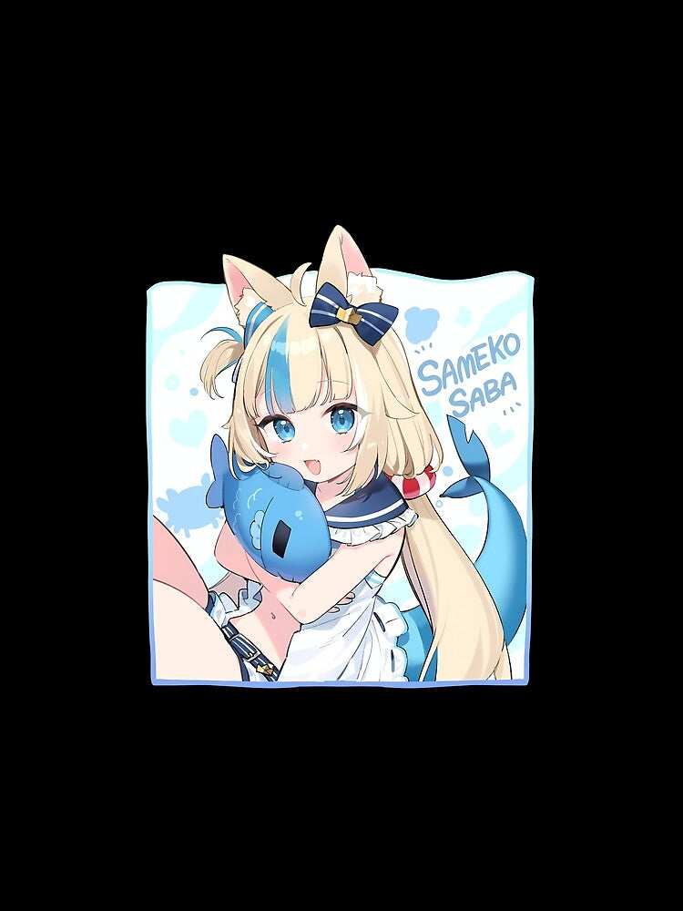 Sameko Saba #samekosaba #sabart by BigKusa T-Shirts, Hoodie, Sweatshirt | BlankRebels.com (Image 2)