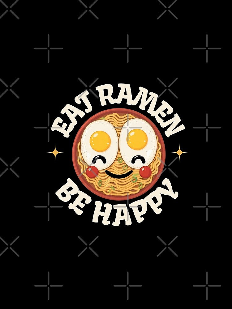 Eat Ramen Be Happy Kawaii Style Funny Japanese Anime Graphic by ZACK ART T-Shirts, Hoodie, Sweatshirt (Image 2)
