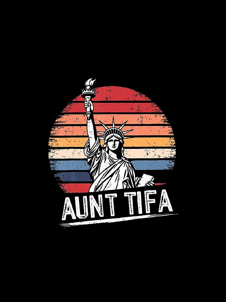 Funny Aunt Tifa Meme Retro Vintage T-Shirts, Hoodie, Sweatshirt