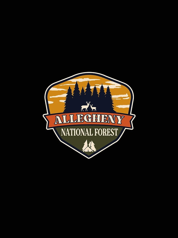 Allegheny National Forest by graphic-map T-Shirts, Hoodie, Sweatshirt | BlankRebels.com (Image 2)