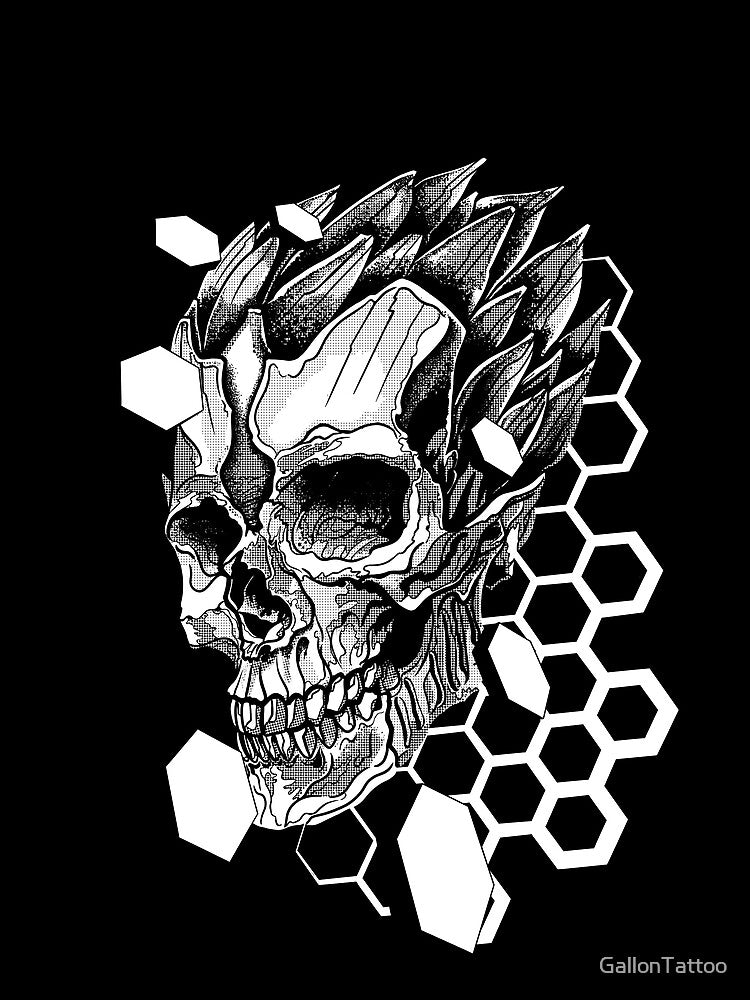 Tohaa skull by GallonTattoo T-Shirts, Hoodie, Sweatshirt | BlankRebels.com (Image 2)