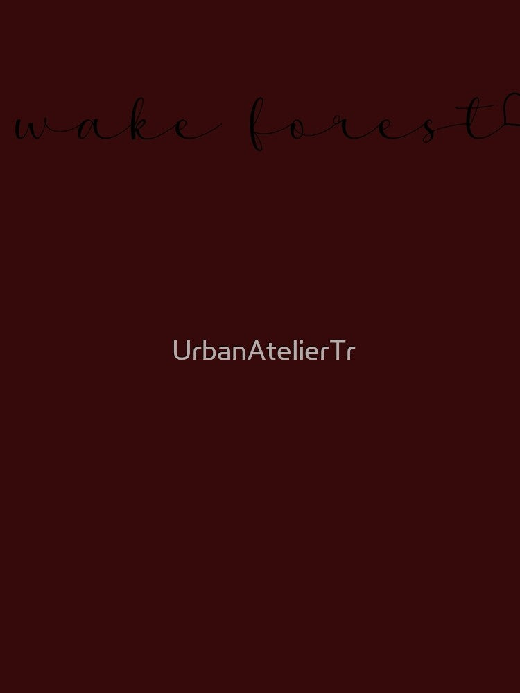 wake forest by UrbanAtelierTr T-Shirts, Hoodie, Sweatshirt | BlankRebels.com (Image 2)