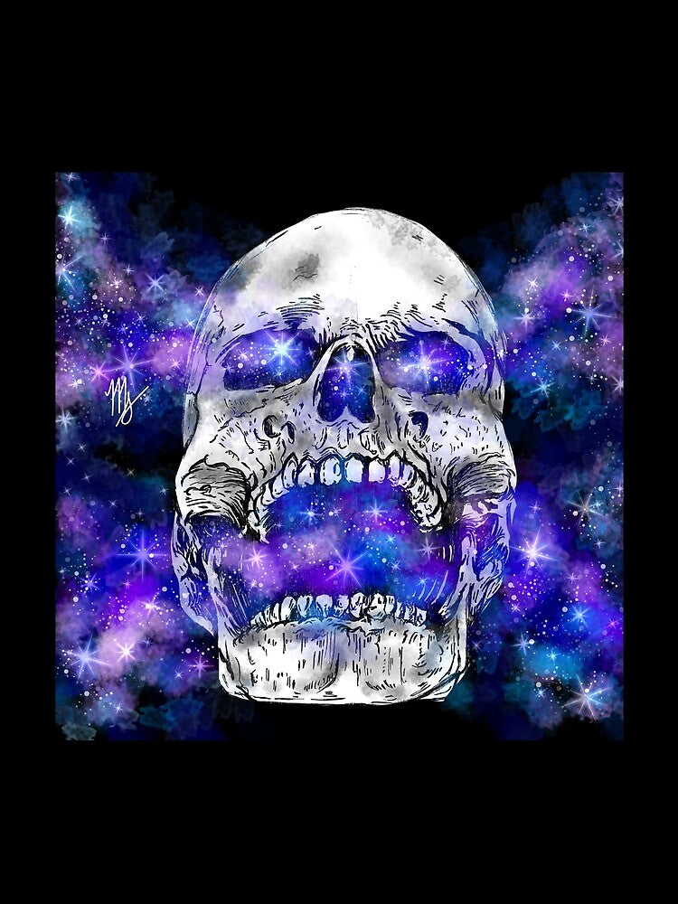 Galaxy Skull Artwork by Artsyylicious T-Shirts, Hoodie, Sweatshirt | BlankRebels.com (Image 2)