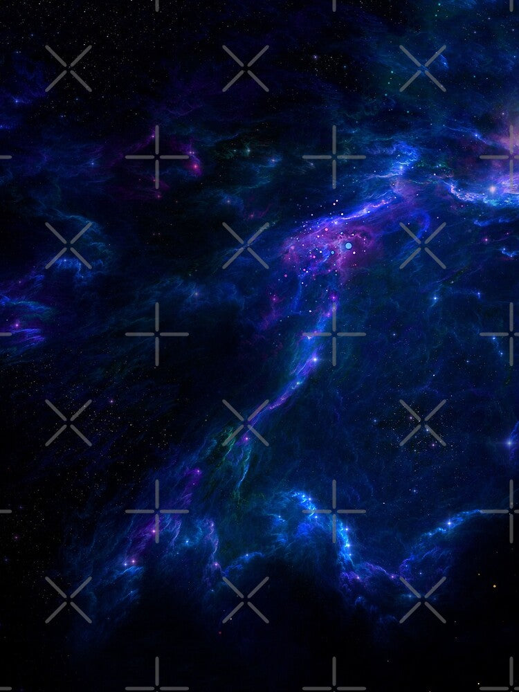 Beautiful Blue Galaxy Nebula by Jennifer Adair T-Shirts, Hoodie, Sweatshirt | BlankRebels.com (Image 2)