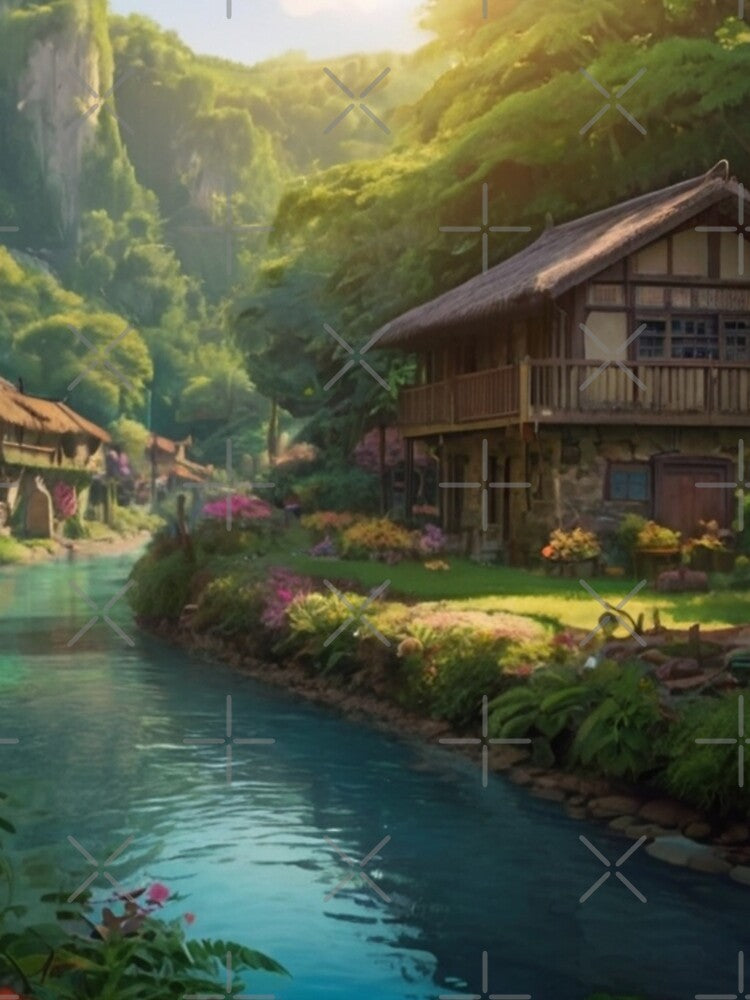 A Village of Tranquility and Nature’s Beauty by BlareBlare T-Shirts, Hoodie, Sweatshirt | BlankRebels.com (Image 2)