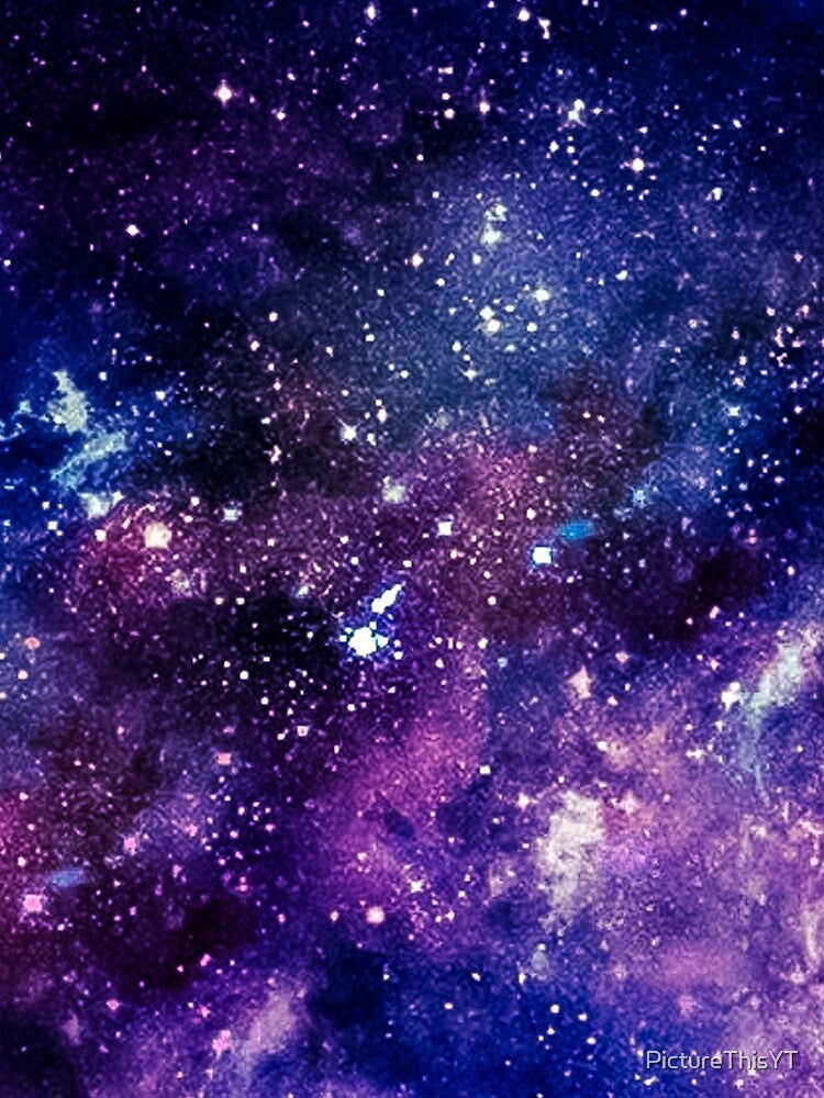 Purple Galaxy Space Design 32 by PictureThisYT T-Shirts, Hoodie, Sweatshirt | BlankRebels.com (Image 2)