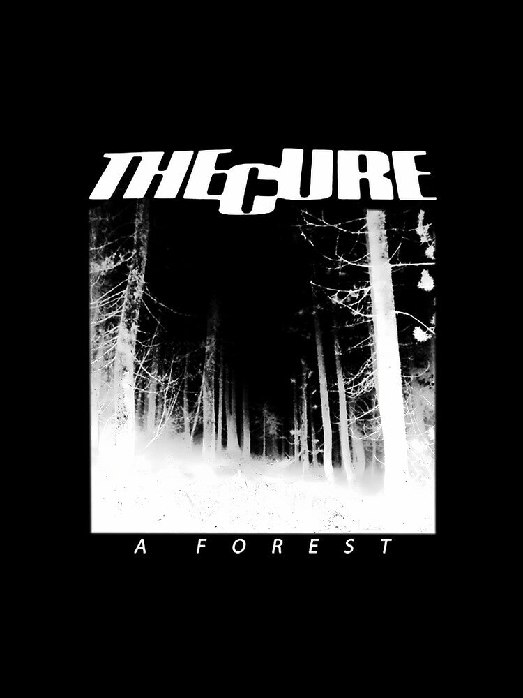 The Cure A Forest Dark Woods Band Graphic by wmpg-merch T-Shirts, Hoodie, Sweatshirt | BlankRebels.com (Image 2)