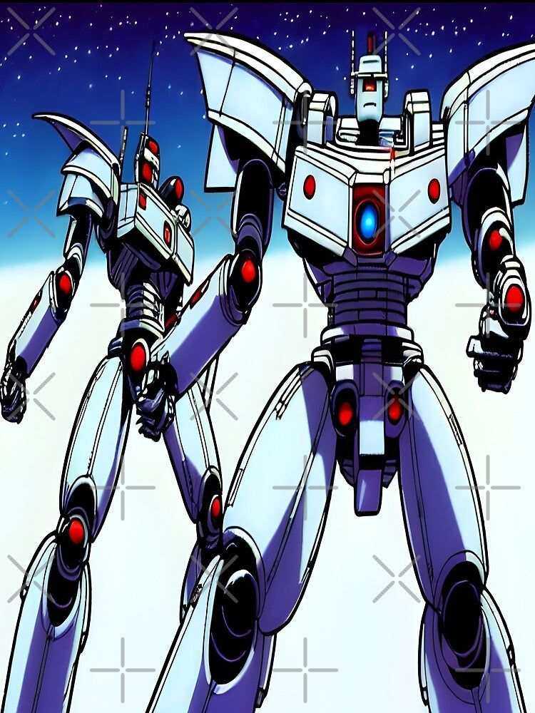RETRO ANIME ROBOT SKY by Danzdma T-Shirts, Hoodie, Sweatshirt | BlankRebels.com (Image 2)