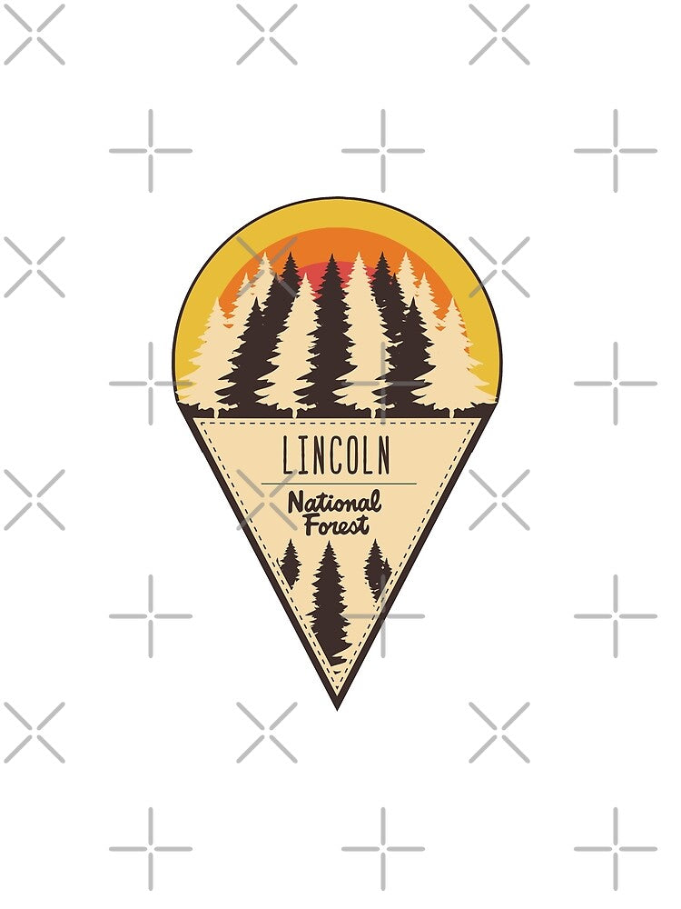 lincoln national forest by JakubkoJunak T-Shirts, Hoodie, Sweatshirt | BlankRebels.com (Image 2)