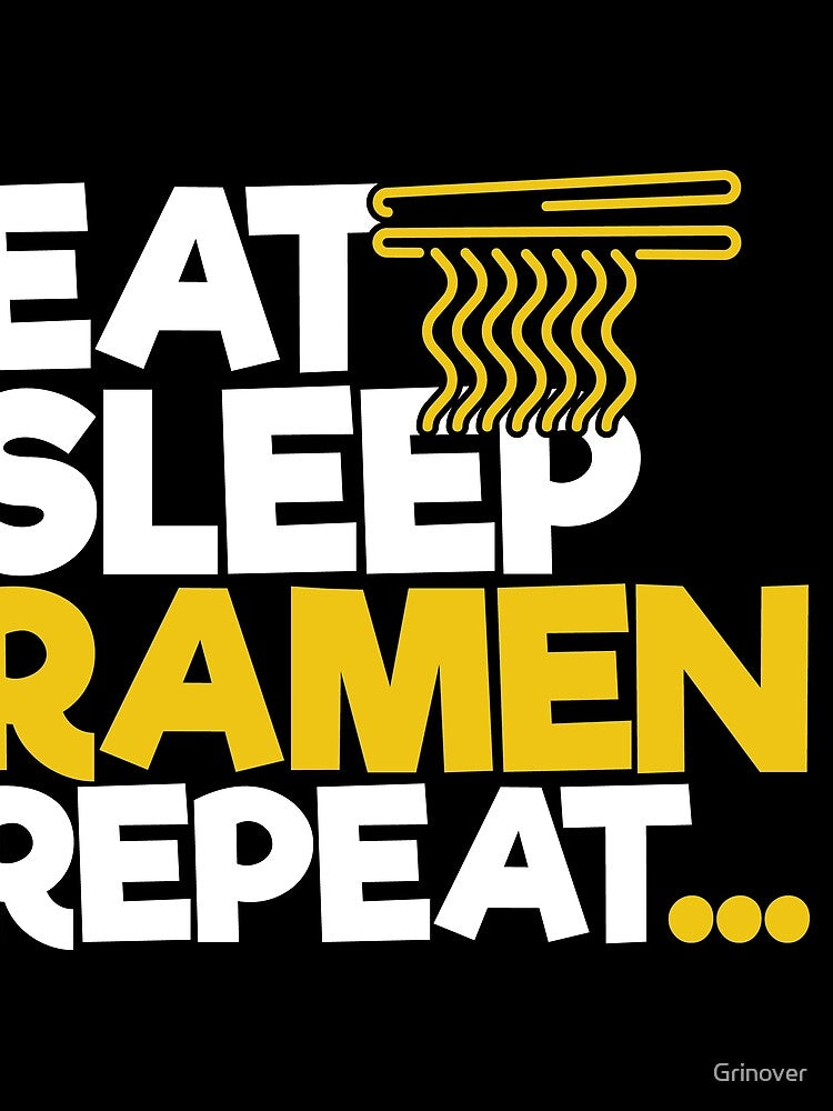 Eat Sleep Ramen Repeat by Grinover T-Shirts, Hoodie, Sweatshirt | BlankRebels.com (Image 2)