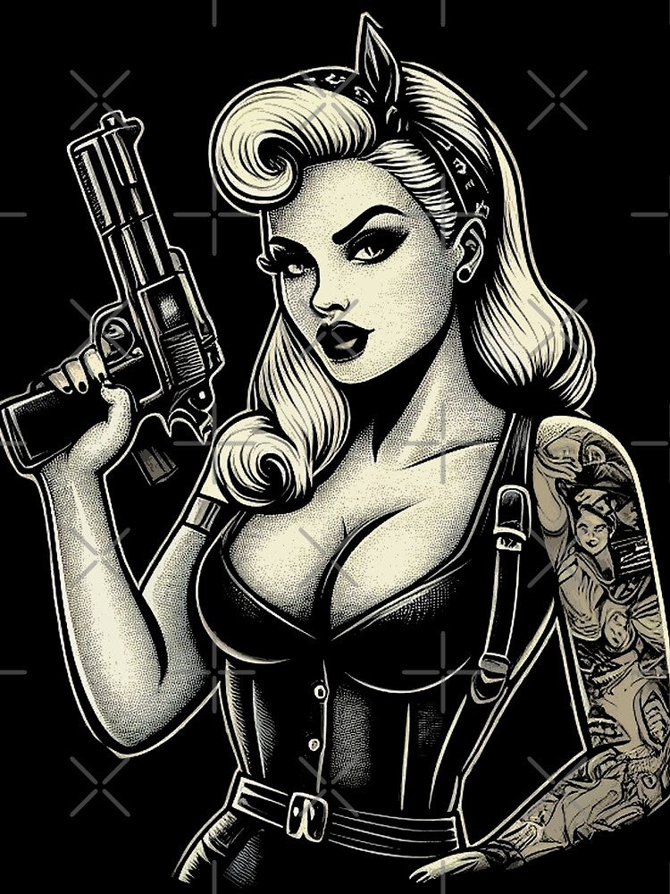 Inked Pulp Pin-up by PulpVintage