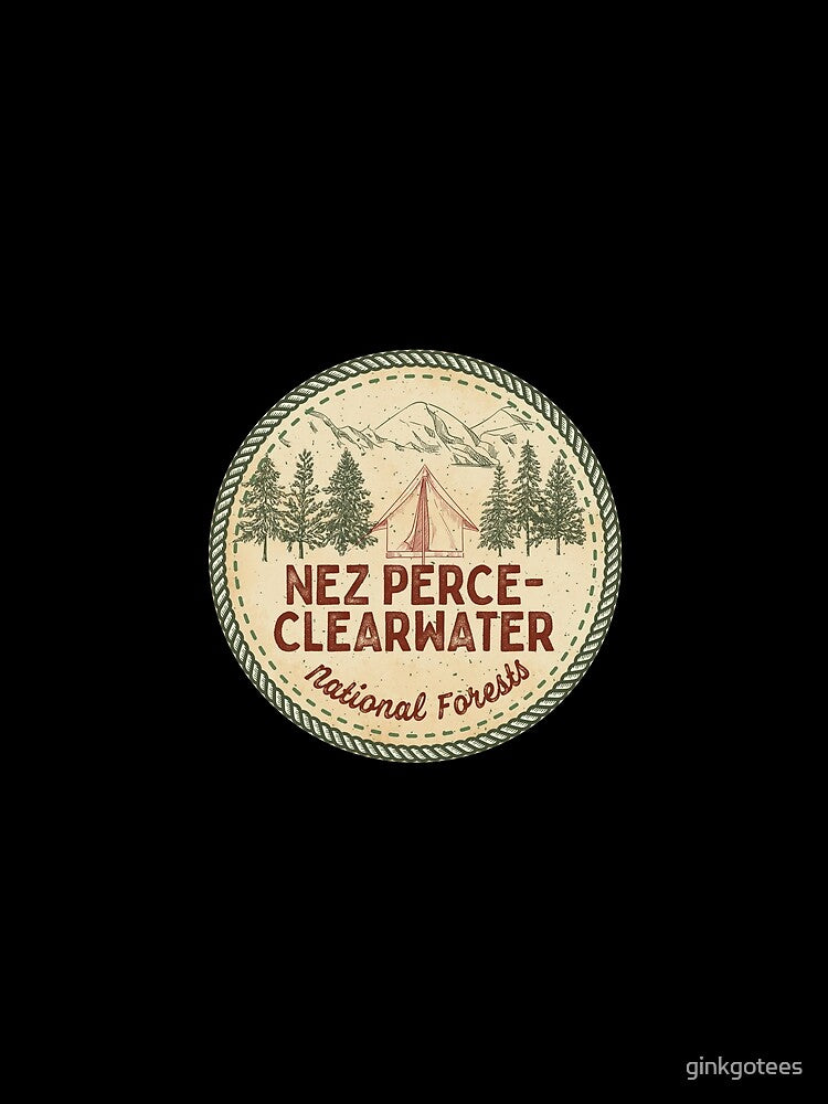 Nez Perce-Clearwater National Forests shirt (BBBB) by ginkgotees