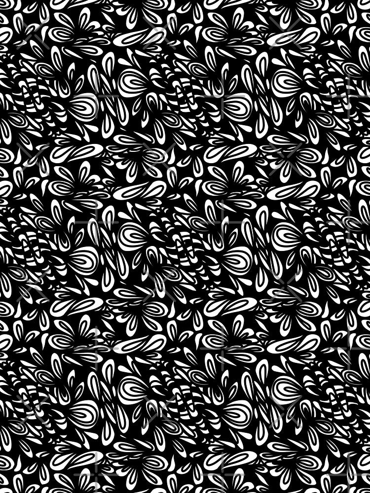 Abstract Line Art | Black and White by wordznart T-Shirts, Hoodie, Sweatshirt | BlankRebels.com (Image 2)