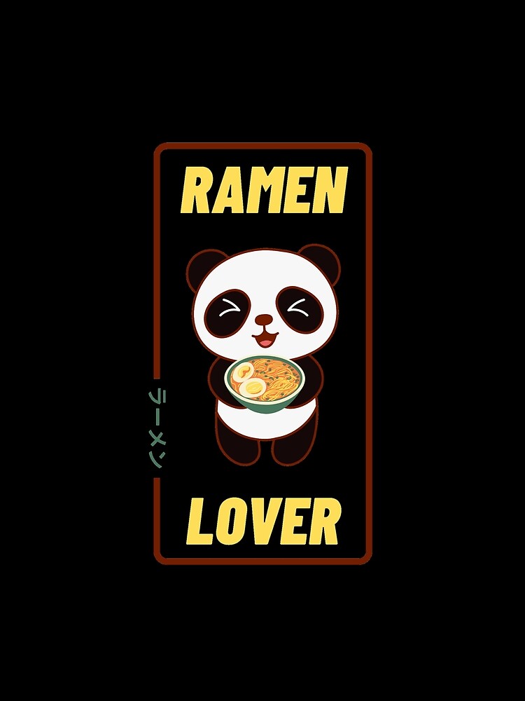ramen lover panda by Bizarro23 T-Shirts, Hoodie, Sweatshirt | BlankRebels.com (Image 2)