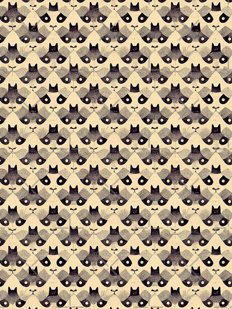 Cute Cat Pattern Art 26 Regular Grid T-Shirts, Hoodie, Sweatshirt