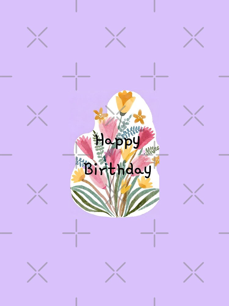 Bunch of Flowers Birthday - Happy Birthday by glide-products T-Shirts, Hoodie, Sweatshirt | BlankRebels.com (Image 2)