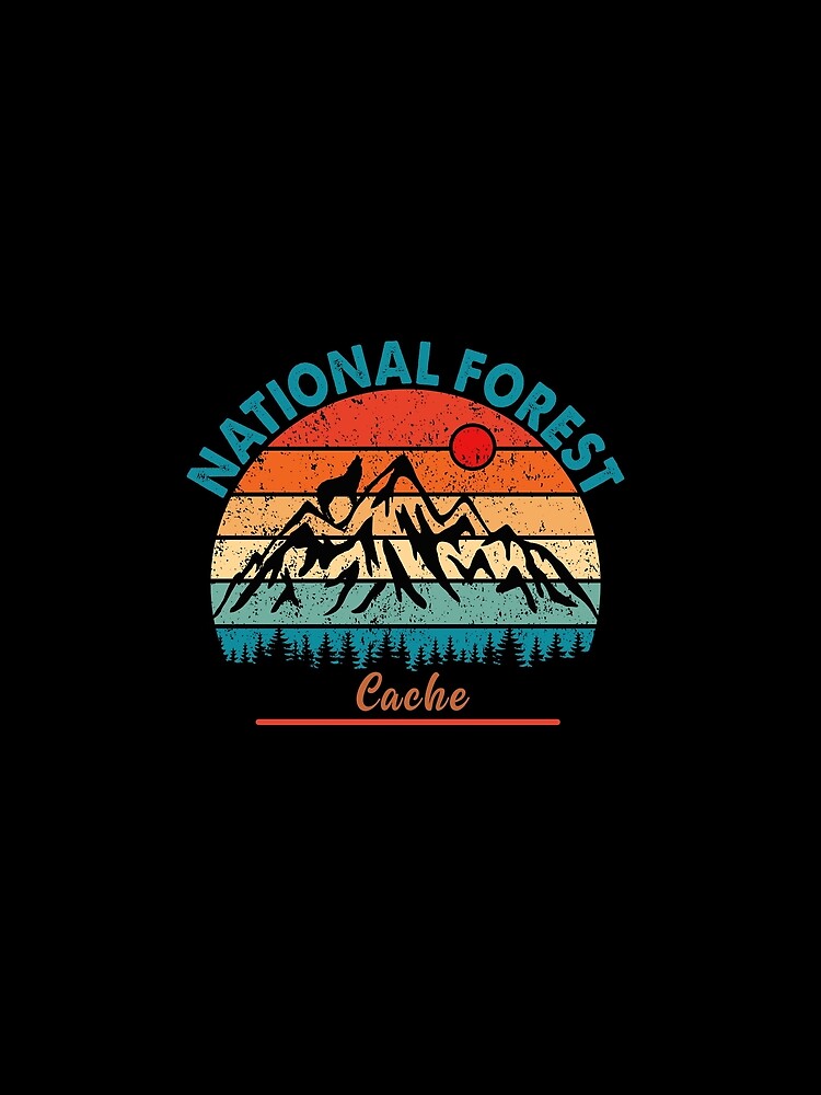 Cache National Forest by graphic-map T-Shirts, Hoodie, Sweatshirt | BlankRebels.com (Image 2)
