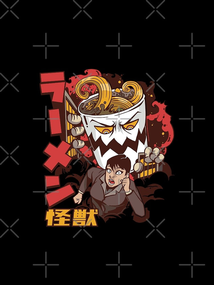 Ramen Attacks A Man by OnepixArt T-Shirts, Hoodie, Sweatshirt | BlankRebels.com (Image 2)