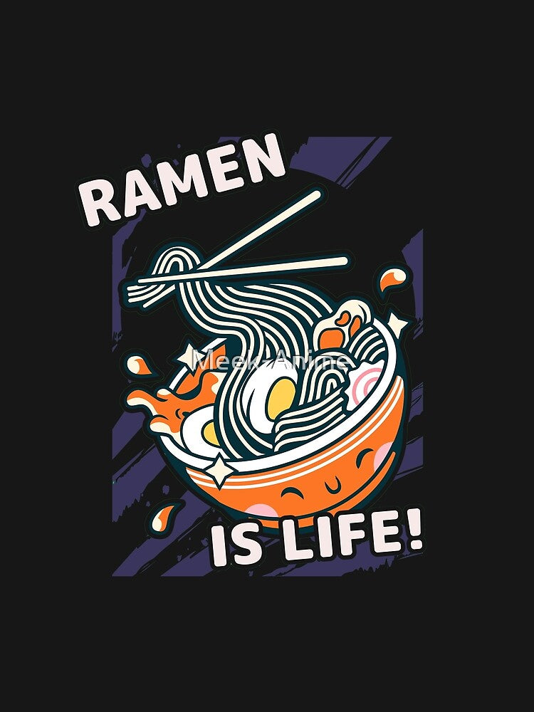 Ramen Is Life Kawaii Ramen Bowl by Meek-Anime T-Shirts, Hoodie, Sweatshirt | BlankRebels.com (Image 2)