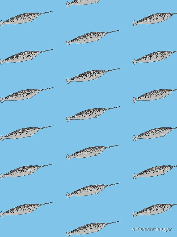Narwhal by elviamontemayor T-Shirts, Hoodie, Sweatshirt | BlankRebels.com (Image 2)