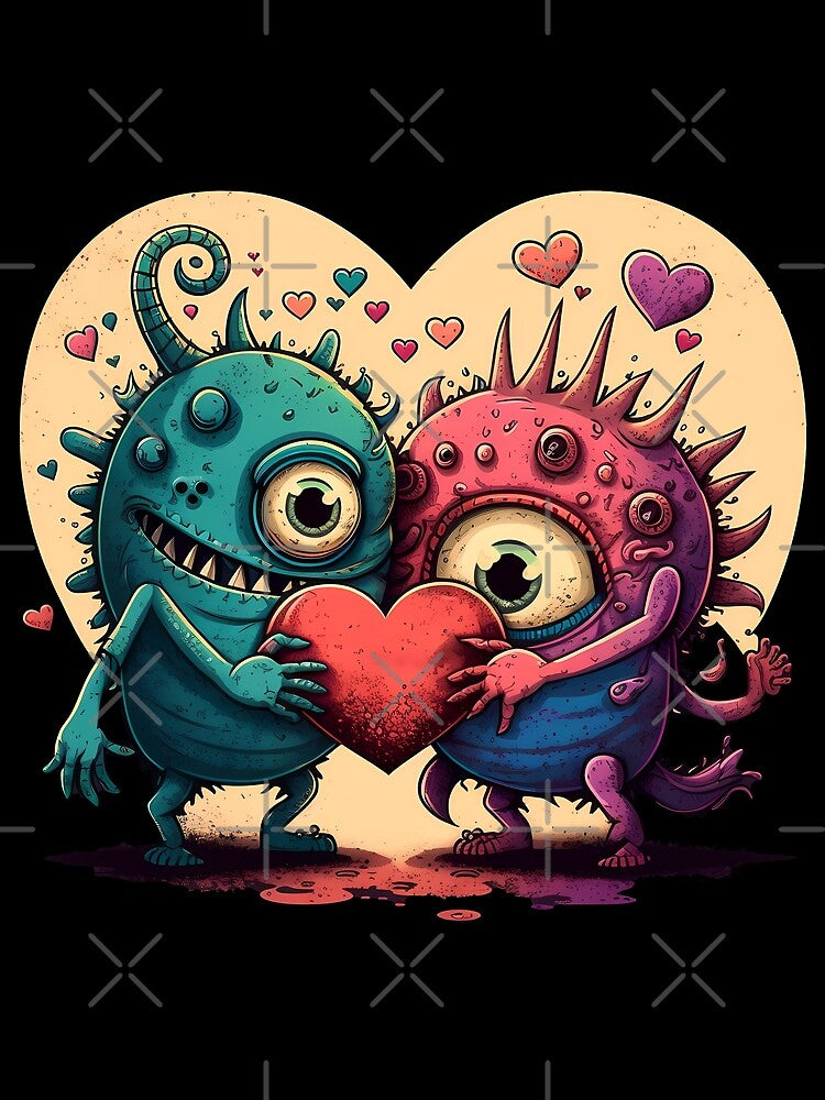 Monster Valentine Day by Tnerv T-Shirts, Hoodie, Sweatshirt | BlankRebels.com (Image 2)