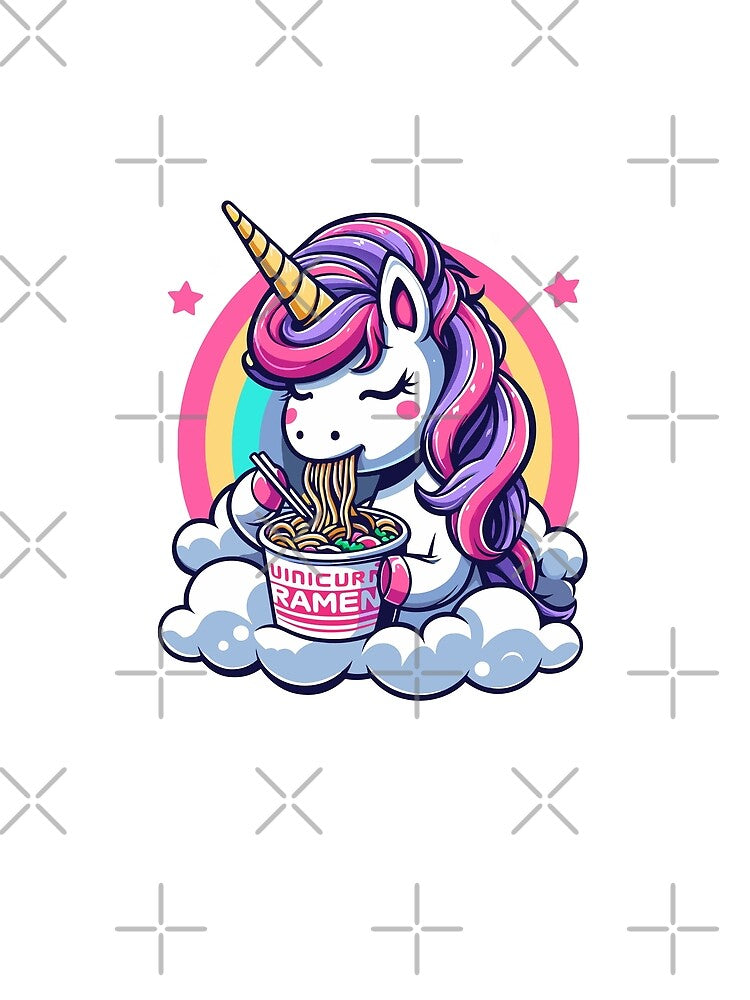 Unicorn Eat Ramen by Designowner T-Shirts, Hoodie, Sweatshirt | BlankRebels.com (Image 2)