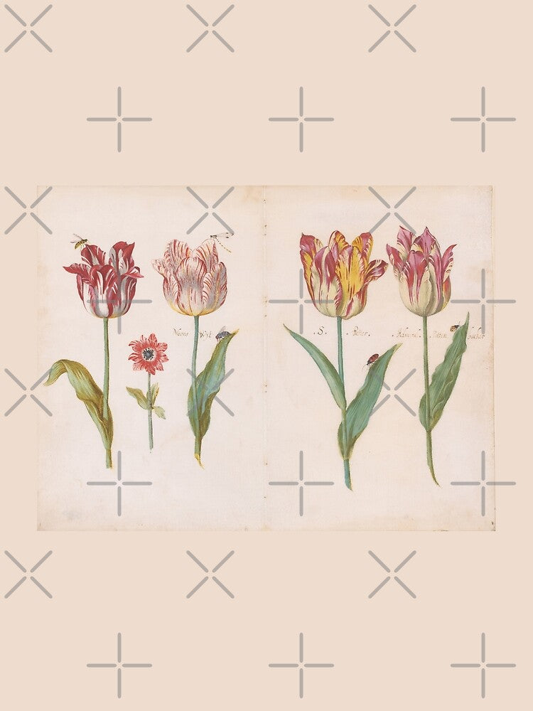 Tulips by Jacob Marrel, c. 1640 by ebrawne T-Shirts, Hoodie, Sweatshirt | BlankRebels.com (Image 2)