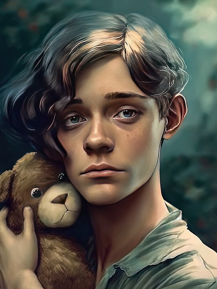 Sebastian and his teddy bear by Soria Moria T-Shirts, Hoodie, Sweatshirt | BlankRebels.com (Image 2)