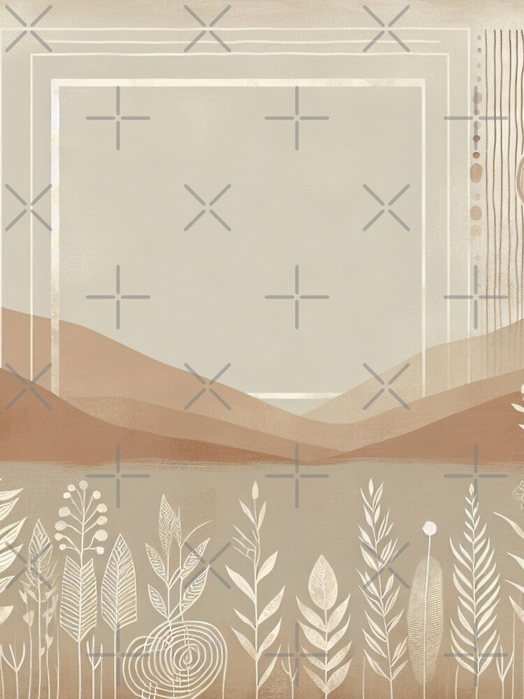 Boho Abstract Background - 32 by Acabee T-Shirts, Hoodie, Sweatshirt | BlankRebels.com (Image 2)