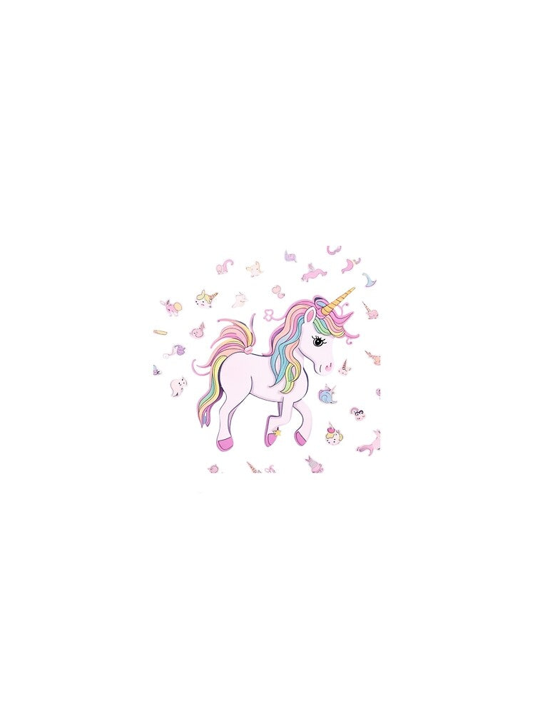A clipart of a cute multicolored unicorn. by Vegasstickers T-Shirts, Hoodie, Sweatshirt | BlankRebels.com (Image 2)